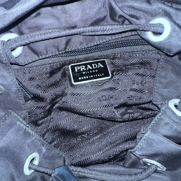 Prada Vintage black Nylon backpack - Picture 3 of 7